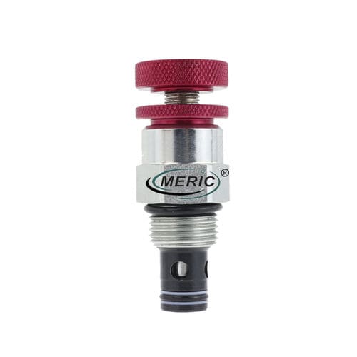 Drosselrückschlagventil - MNV2-08 - Wenzhou Meric Hydraulic Technology Co.,Ltd - Nadel / mit Handrad / Gewinde