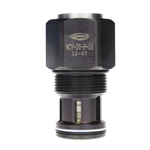 Rückschlagventil - MCV-20-P series - Wenzhou Meric Hydraulic Technology Co.,Ltd - Stahl / Federdruck / kompakt
