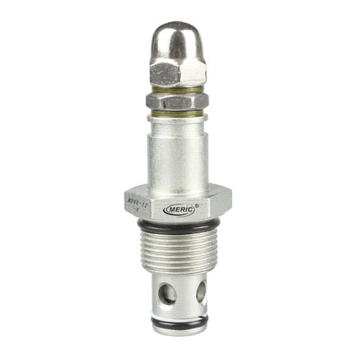 Drosselrückschlagventil - MDVE-12 - Wenzhou Meric Hydraulic Technology Co.,Ltd - Nadel / mit Handrad / Gewinde