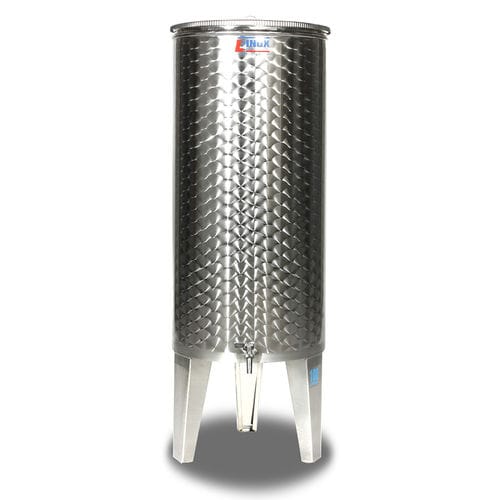 Offener Tank - L - INOX d.o.o. - Speicher / für Wein / für Fruchtsaft