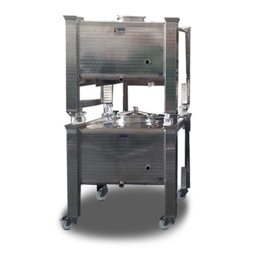 Rechteckiges Becken - L - INOX d.o.o. - Speicher / für Wein / Edelstahl