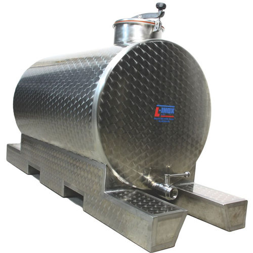 Speicherbecken - L - INOX d.o.o. - für Milch / für Fruchtsaft / Edelstahl