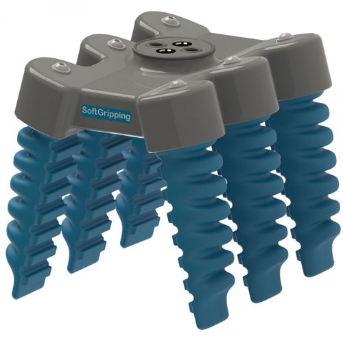 Pneumatikgreifer - SoftGripping - weich / 6 Backen / Industrieroboter