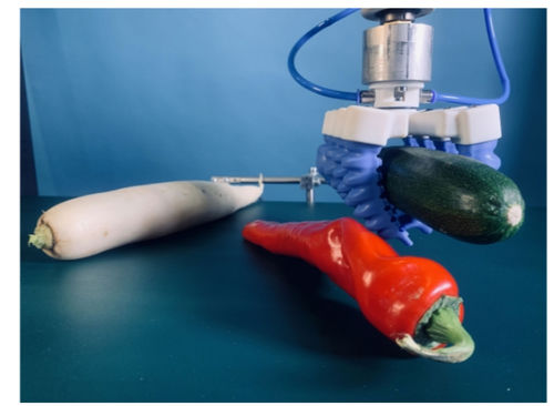Pneumatikgreifer - SoftGripping - weich / Industrieroboter / für die Lebensmittelindustrie