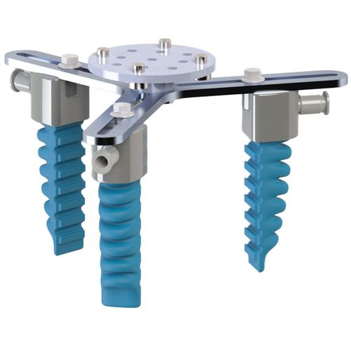 Pneumatikgreifer - SoftGripping - weich / 3 Backen / Industrieroboter
