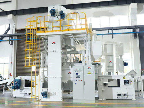 Drahtgurt-Strahlanlage - MND series - MAYFLAY Machinery (Huizhou) Co., Ltd. - Turbinen / für Metall / Blech