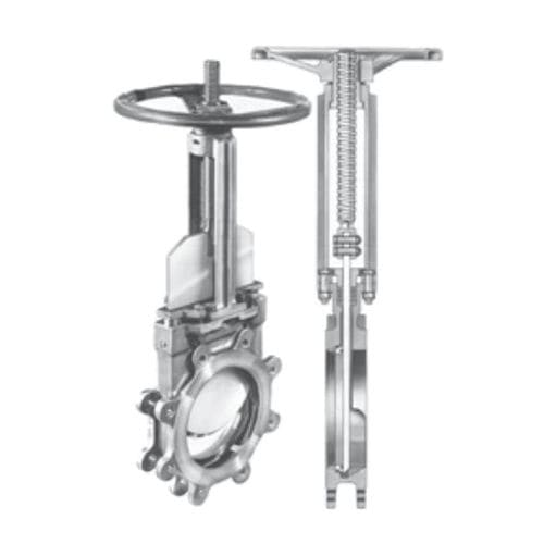 Plattenschieber - TPS TECHNITUBE RÖHRENWERKE GMBH - mit Handrad / Lug-Typ / Kryogen