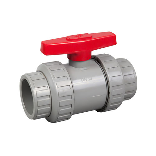 Kugelventil - Q61F-6S - Ningbo Baodi Plastic Valve Co., Ltd. - manuell / für Säure / Gewinde