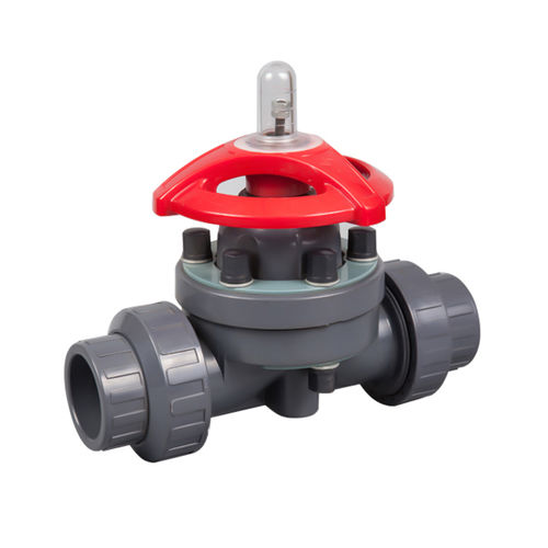 Membranventil - G41F-6S - Ningbo Baodi Plastic Valve Co., Ltd. - manuell / Durchsatzkontrolle / für Säure