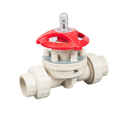 Membranventil - G41F-6S - Ningbo Baodi Plastic Valve Co., Ltd. - manuell / Durchsatzkontrolle / für Säure