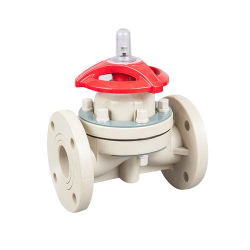 Membranventil - G41F-6S - Ningbo Baodi Plastic Valve Co., Ltd. - manuell / Durchsatzkontrolle / für Wasser