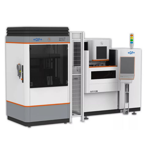 Automatisierter Palettenwechsler - WorkPal 1 - GF Machining Solutions - für Bearbeitungszentren