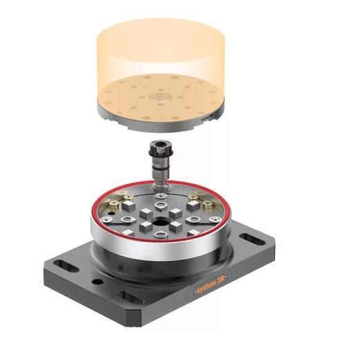 Fräs-Werkstückspannfutter - MacroMagnum - GF Machining Solutions - manuell / Präzision / pneumatisch