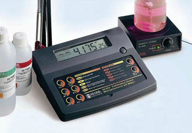 PH-Messgerät / Tisch - Harvard Apparatus - Labor / mit LCD-Display / mit Thermometer