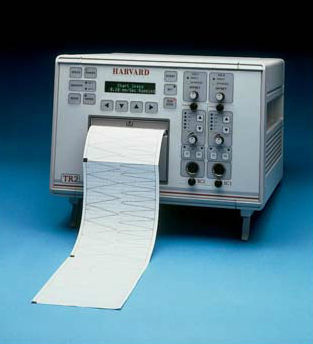 Papier-Rekorder - TR2 - Harvard Apparatus - Band / mit kontinuierlicher Linienführung
