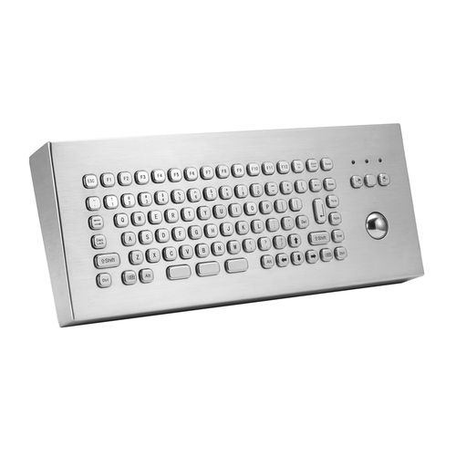 Desktop-Tastatur - MKA-87-BM - MATE TECHNOLOGY SHENZHEN LIMITED - mit mechanischen Tasten / 3 Maustasten / Trackball
