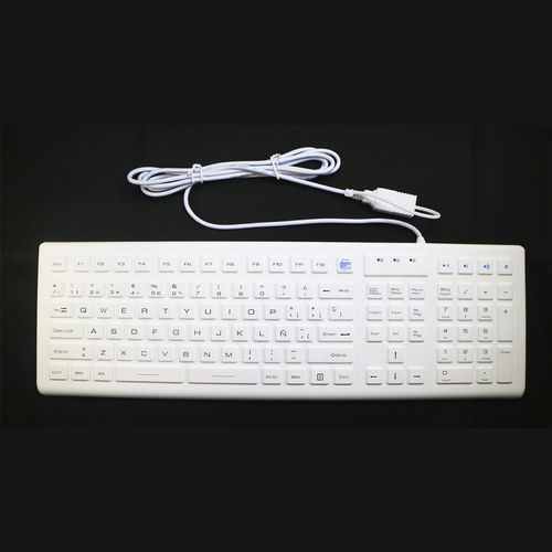 Desktop-Tastatur - MKB-110-NLM-V2 - MATE TECHNOLOGY SHENZHEN LIMITED - mit mechanischen Tasten / Industrie / für die Medizintechnik