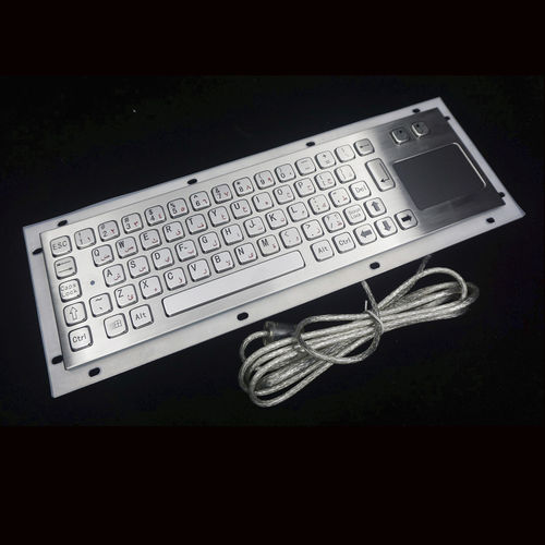 Edelstahltastatur - MKA-66-P - MATE TECHNOLOGY SHENZHEN LIMITED - Desktop / mit mechanischen Tasten / 2 Maustasten