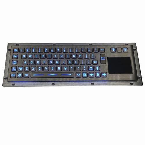 Hinterleuchtete Tastatur - MKA-67-PL - MATE TECHNOLOGY SHENZHEN LIMITED - einbaufähig / mit mechanischen Tasten / 2 Maustasten