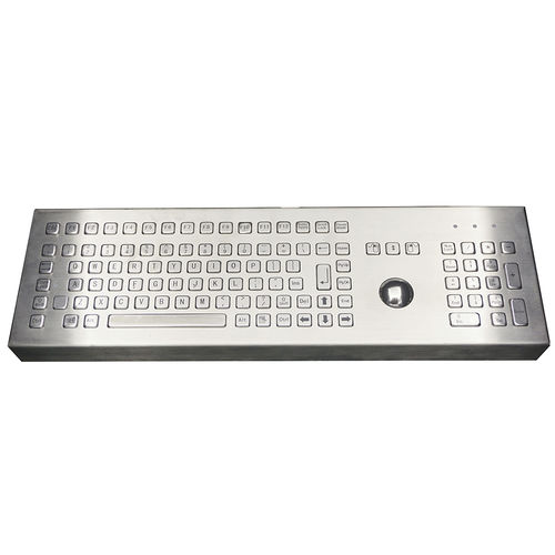 Desktop-Tastatur - MKA-106-BMN - MATE TECHNOLOGY SHENZHEN LIMITED - mit mechanischen Tasten / 3 Maustasten / Trackball