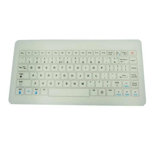 Einbaufähige Tastatur - MKE-303-V1 - MATE TECHNOLOGY SHENZHEN LIMITED - kapazitiv / 86 Tasten / Touchpad