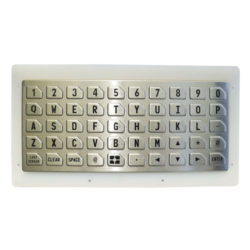 Einbaufähige Tastatur - MKA-50N - MATE TECHNOLOGY SHENZHEN LIMITED - mit mechanischen Tasten / 50 Tasten / Industrie