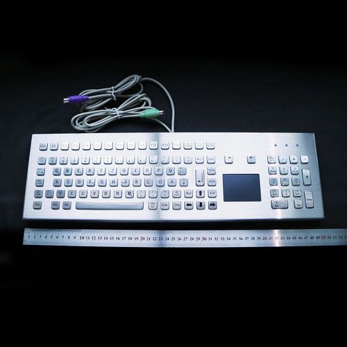 Edelstahltastatur - MKA-104-PNM - MATE TECHNOLOGY SHENZHEN LIMITED - Desktop / mit mechanischen Tasten / 2 Maustasten