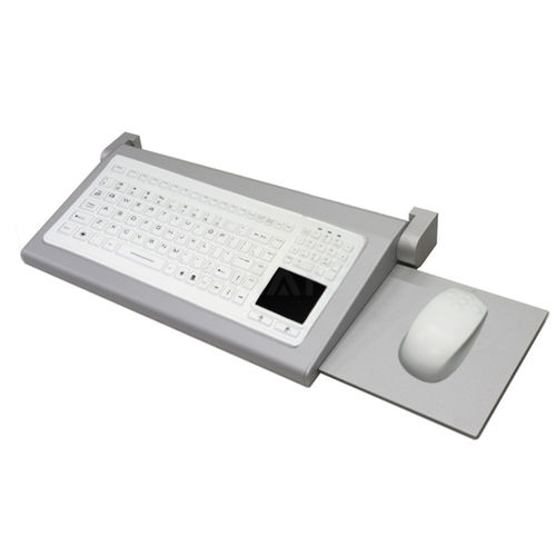 Einbaufähige Tastatur - MKG-04 - MATE TECHNOLOGY SHENZHEN LIMITED - auf Einschub / mit mechanischen Tasten / 107 Tasten