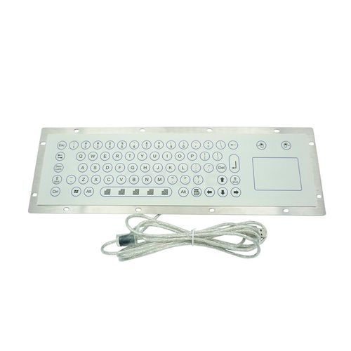 Einbaufähige Tastatur - MKC-67-P - MATE TECHNOLOGY SHENZHEN LIMITED - mit mechanischen Tasten / Membran / 2 Maustasten