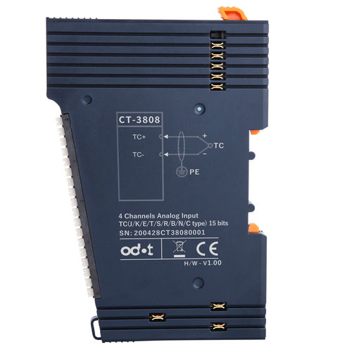 Eingangsmodul / 8 Kanäle - CT-3808 - ODOT Automation - analog / Modbus RTU / Modbus TCP