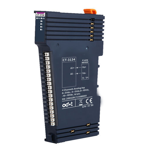Eingangsmodul / 4 Kanäle - CT-3134 - ODOT Automation - analog / Modbus RTU / Modbus TCP
