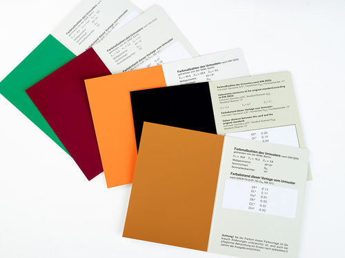 RAL-Farbtabelle - 841-GL single cards - RAL colours