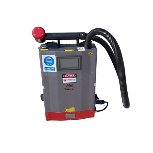 Rucksack-Reinigungsanlage - Jinan Dowell Photoelectricity Equipment Co., Ltd. - Faserlaser / automatisch / Industrie