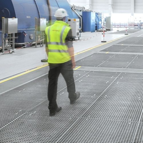 Metall-Gitterrost - Lichtgitter GmbH - Press / geschweißt / bodenstehend