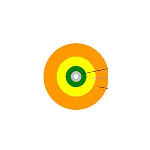 Simple-Glasfaserkabel - Henan Shijia Photons Technology Co., Ltd - Daten / schwerentflammbar / rund