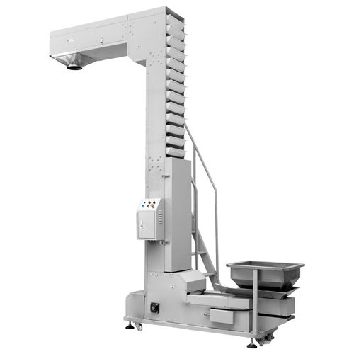 Becherwerk für die Lebensmittelindustrie - Foshan Coretamp Packaging Machinery Co., Ltd - Ketten / automatisch / für Transport