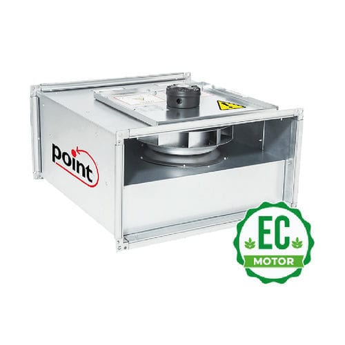 Kanalisierbarer Ventilator - KF-EC series - POINT KLIMA - IP44 / Radial / Luftumwälz