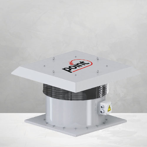 Dachventilator - P-ACF series - POINT KLIMA - horizontal / IP55 / Axial