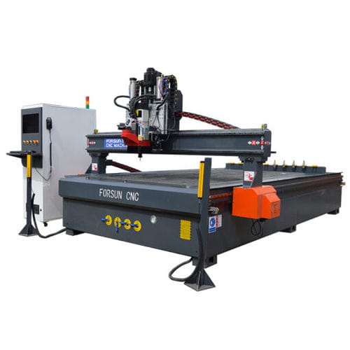 CNC-Konturfräsmaschine - FS1530C-O - Jinan Forsun CNC Machinery Co.Ltd - 3-Achs / 1-Spindel / für Holz