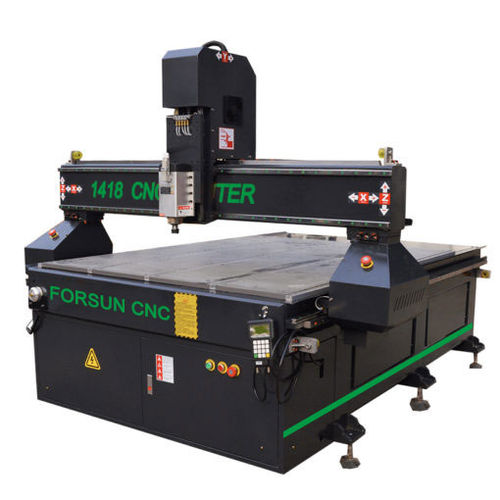CNC-Konturfräsmaschine - FS1418 - Jinan Forsun CNC Machinery Co.Ltd - 3-Achs / Spindel / Messing
