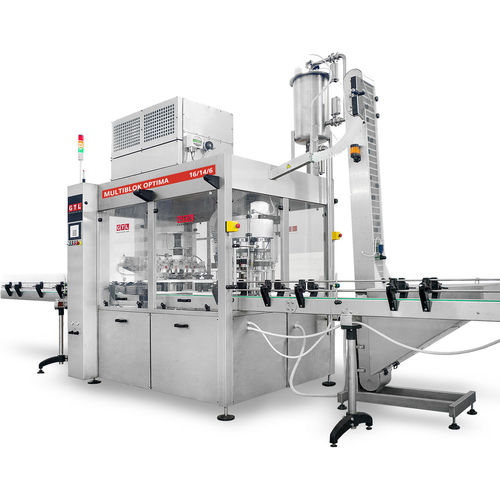 Automatische Füll- und Verschließanlage - GTL-Optima series - GTL-Packaging - für viskose Flüssigkeiten / Mehrkopf / Industrie