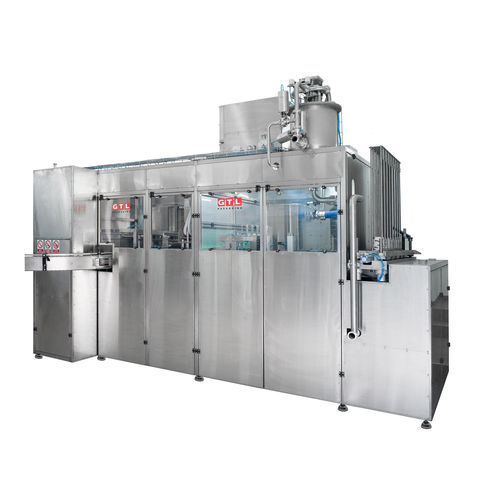 Automatische Abfüllmaschine mit Traysealer - GTL-MultiStep series - GTL-Packaging - Becher / für Flüssigkeiten / für die Lebensmittelindustrie