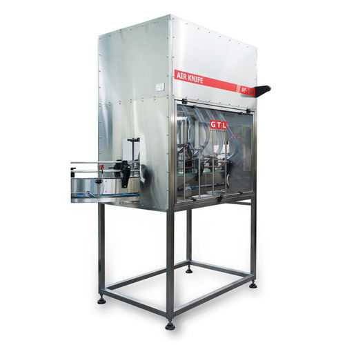 Druckluft-Reinigungsstation - AIR KNIFE - GTL-Packaging