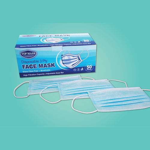 Einweg-Schutzmaske - TOP MASK - TOP GLOVE INTERNATIONAL SDN BHD - Staubschutz