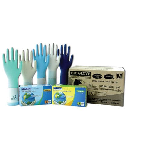 Laborhandschuh - TOP GLOVE INTERNATIONAL SDN BHD - mechanischer Schutz / Gummi / puderfrei