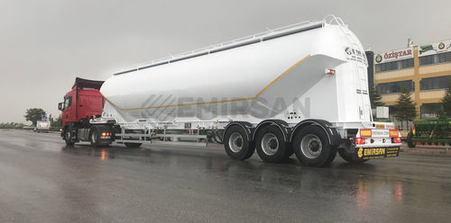 Silo Sattelauflieger - W - Emirsan Trailer - für Zement / für staubförmiges Gut / 3-Achsen