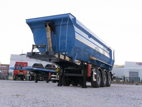 Kipper-Sattelauflieger - Emirsan Trailer - 3-Achsen / angehängt / hydraulisch