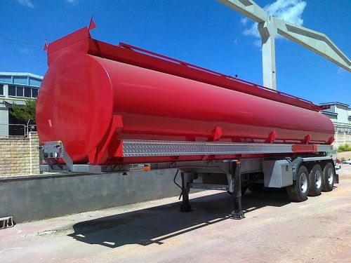 Tank Sattelauflieger - Emirsan Trailer - mit pneumatischer Aufhängung / für Kraftstoff / 3-Achsen