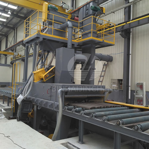 Rollbahn-Strahlanlage - Q69 - Qingdao Binhai Jincheng Foundry Machinery Co., Ltd. - für Profile / Blech / automatisch