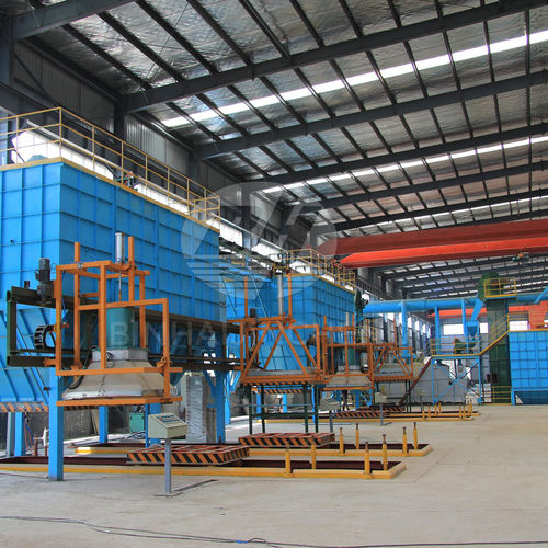 Vakuumgießanlage - V process casting line - Qingdao Binhai Jincheng Foundry Machinery Co., Ltd.
